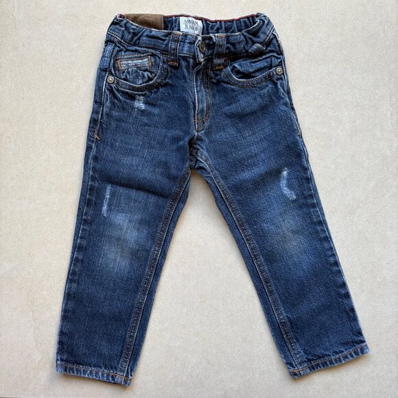 Armani Junior Other - Armani Jeans Kids Toddler Unisex Denim Jeans Size 2Y